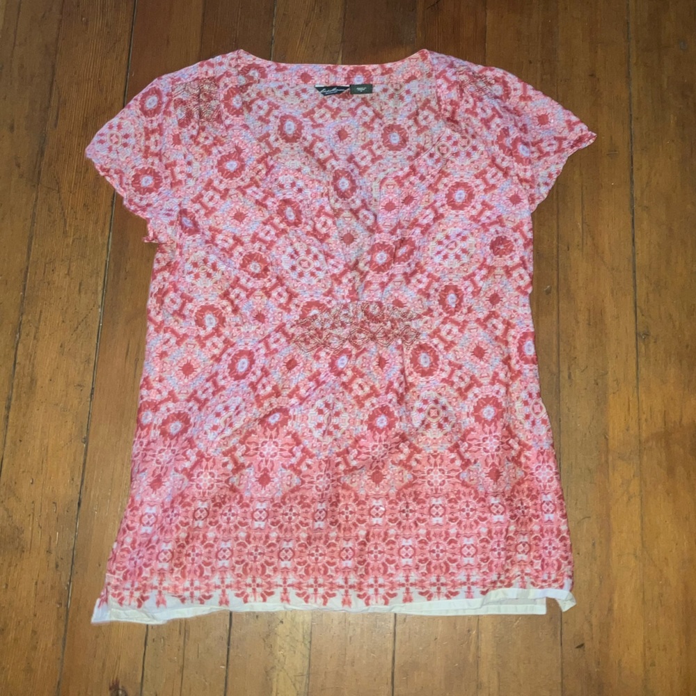 Pink Eddie Bauer top